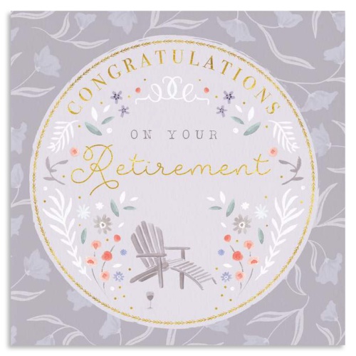 Congratulations On Your Retirement Card